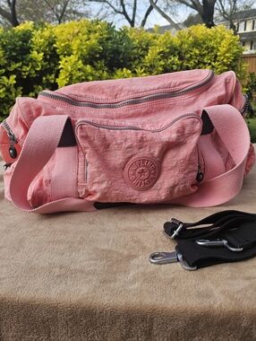 Kipling Pink Duffel Bag